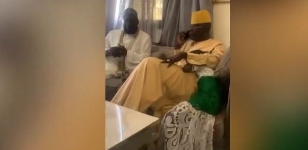 [Vidéo] Élargi de prison : Voici les premières images de Cheikh Abdou Bara Dolly avec Serigne Assane Mbacké