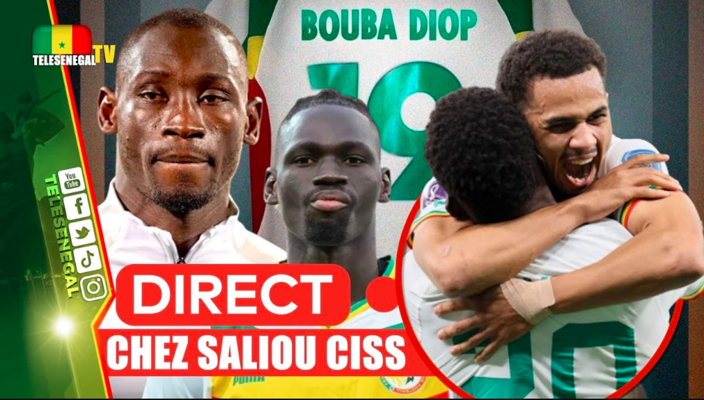 Lire la suite à propos de l’article (Vidéo) 🛑 Direct chez Saliou Ciss: Match Sénégal vs Equateur avec Pathé Ciss titulaire